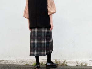 knit mohair check