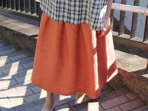 Linen Coral Orange