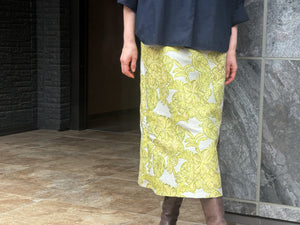 台形: yonezawa jacquard