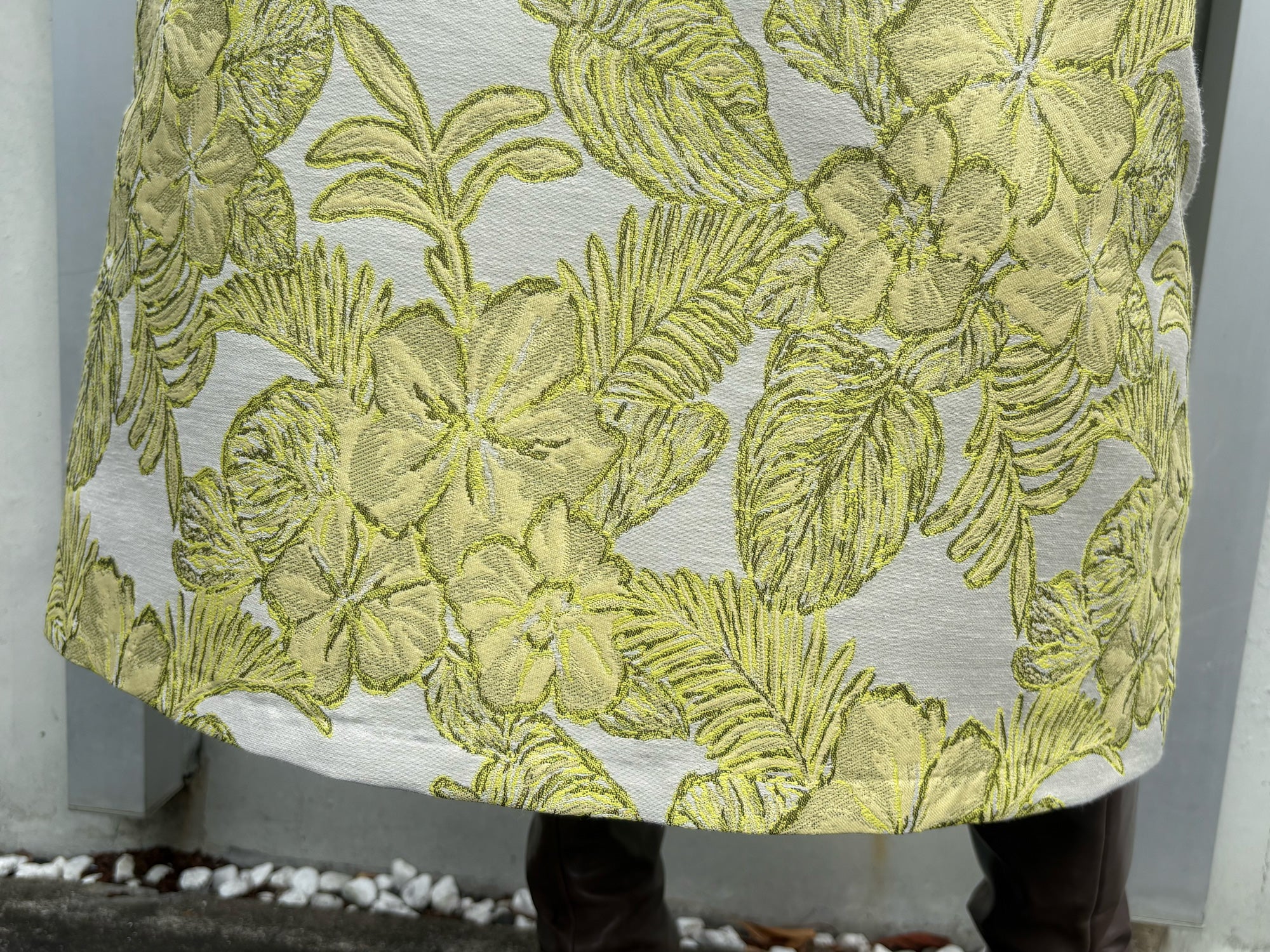 台形: yonezawa jacquard