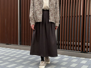 millon: chocolate pin stripe