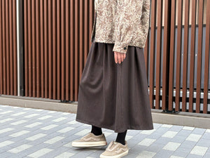 millon: chocolate pin stripe