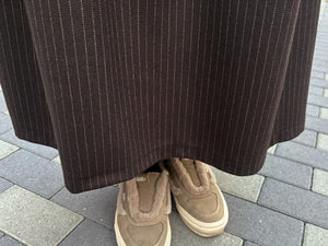 millon: chocolate pin stripe