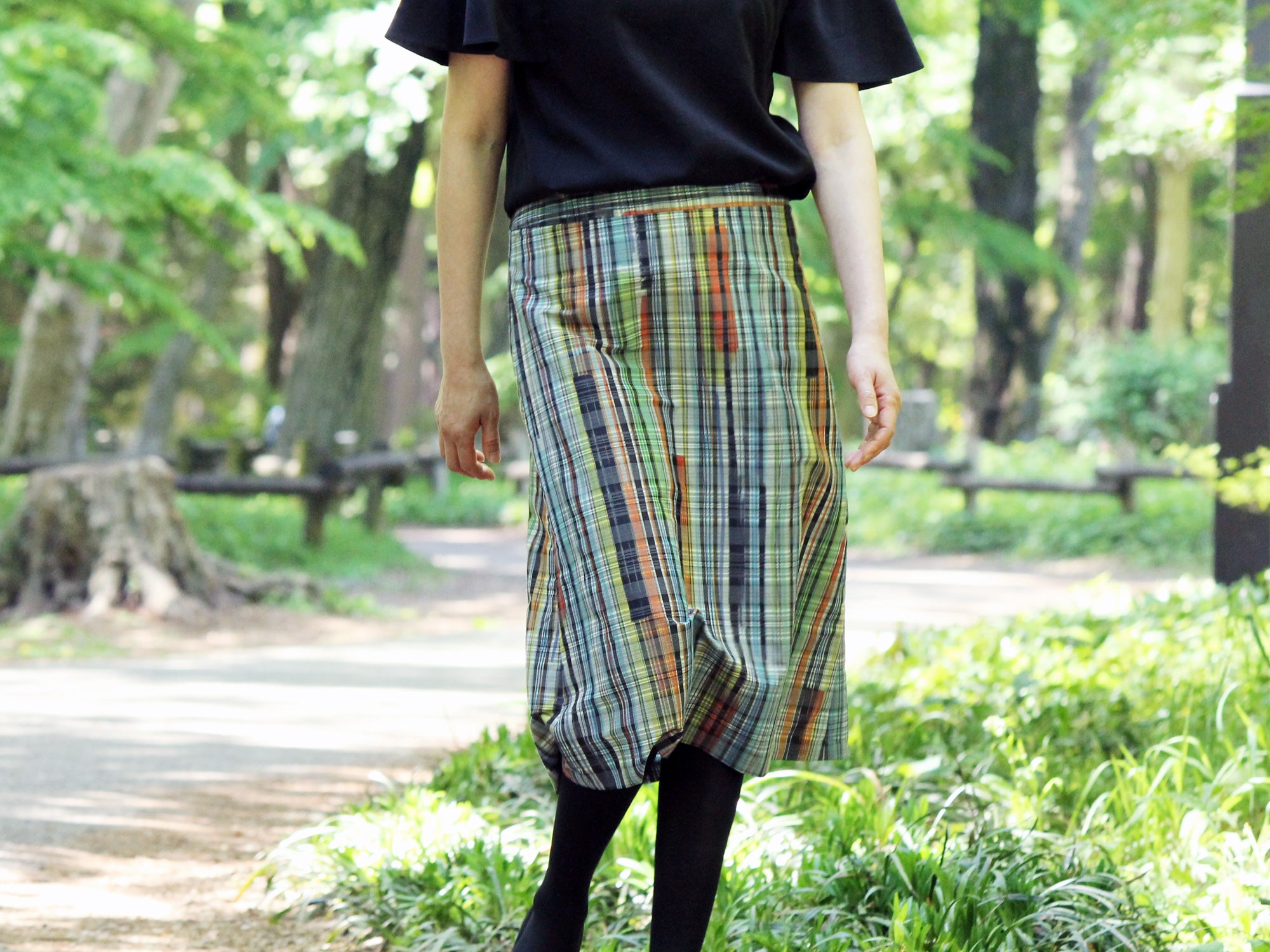 台形: rainbow check